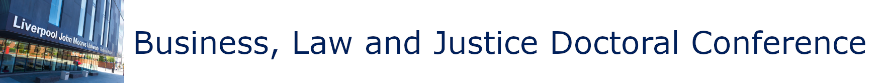 Business, Law and Justice Doctoral Conference